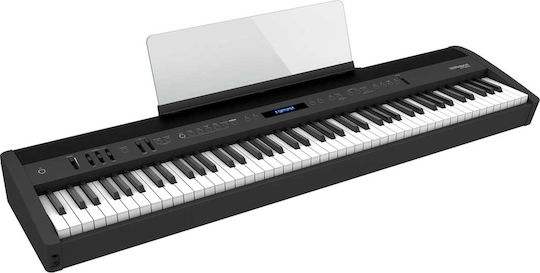 Roland (us) Electric Stage Piano FP-60X with 88 Weighted Keys Built-in Speakers and Connection with Headphones and Computer Black