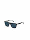 Polaroid Men's Sunglasses with Black Plastic Frame and Black Polarized Lens PLD2102/S/X 7C5C3