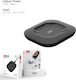 XO Wireless Charger Qi Pad 10W Black WX017