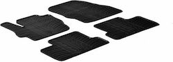 Gledring Set Front and Back 4pcs for Mazda 3 2009-2013 Black