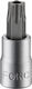 Force Socket 1/4" Torx with Hole Walnut with Torx Head and Socket 1/4'' T25x32mm