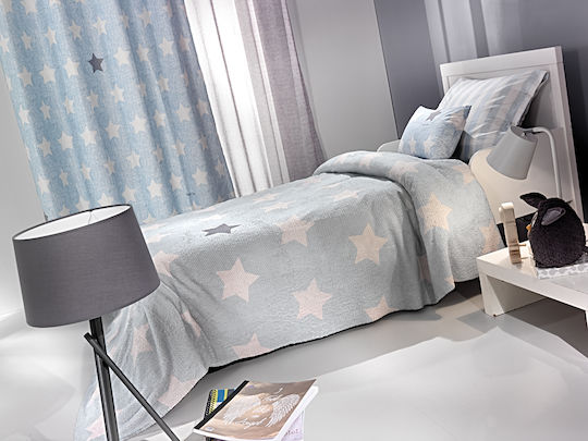 Saint Clair Pătură Pentru Copii Single Pirineo Ultra Soft Albastră 160x220 cm