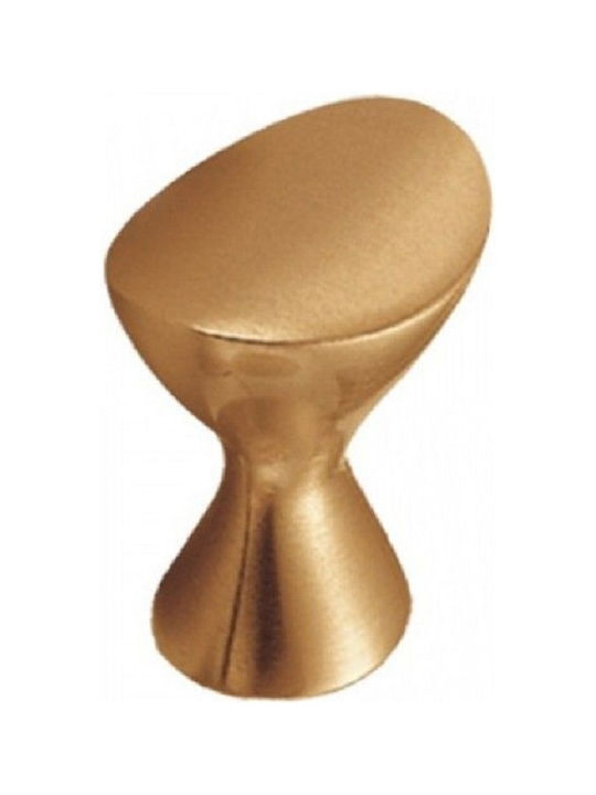 Convex 207 Buton Mobilier din Zamak Matt Oro Φ26mm 207-26S26S26 1buc