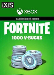 Everything Epic Games Fortnite 1000 V-Bucks Κάρτα Πόντων XBOX