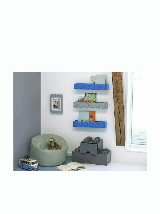 Kids' Shelf Bookcase Grey 47.8x11.5x7.8εκ.