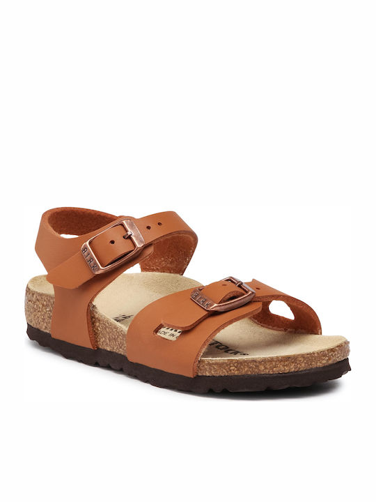 Birkenstock Παιδικά Πέδιλα Rio Ανατομικά Καφέ