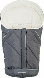 Altabebe 2003 Universal Ποδόσακος Καροτσιού Αδιάβροχος Light Grey με Fleece Επένδυση 75x37εκ.