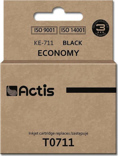 Actis Inkjet Printer Compatible Ink Epson T0711 15ml Black