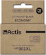 Actis Inkjet Printer Compatible Ink HP 901XL CC656AE 20ml Black