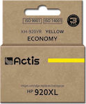 Actis Compatible Inkjet Printer Ink HP 920XL CD974AE 12ml Yellow 1pcs KH-920YR