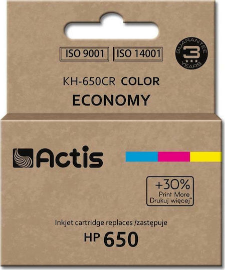 Actis Inkjet Printer Compatible Ink HP 650 CZ102AE 18ml Multiple (Color)