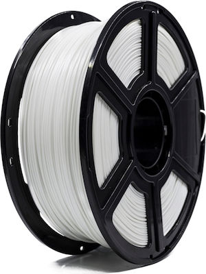 Flashforge PLA Filament pentru imprimante 3D 1.75mm Alb 1kg