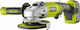 Ryobi R18AG-140S Τροχός 115mm Μπαταρίας 18V Solo