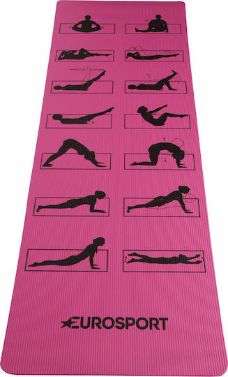Eurosport Eurosport ES-YM10 Exercise Mat Pink (173x61x1cm)