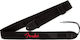 Fender 2'' Black Polyester with Red Logo
