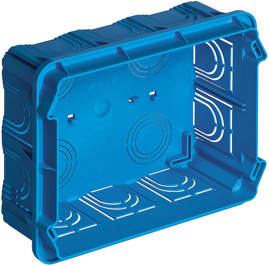 Vimar Recessed Electrical Box in Blue Color V71320