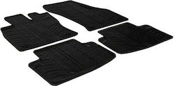Gledring Set Front and Back 4pcs for Audi A3 2014 Black