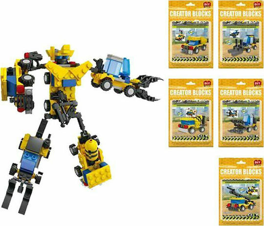 ToyMarkt Bauklötze Set Bauklötze "Bauen Ein Roboter" Für 8+ Jahre 1 Stück