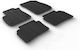 Gledring Set of Front and Rear Mats 4pcs for Opel Insignia 2017 Black