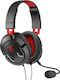 Turtle Beach Recon 50 Über Ohr Gaming-Headset mit Verbindung 3,5mm Black/Red