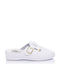 Sunshine Women's Leather Anatomic Clogs White