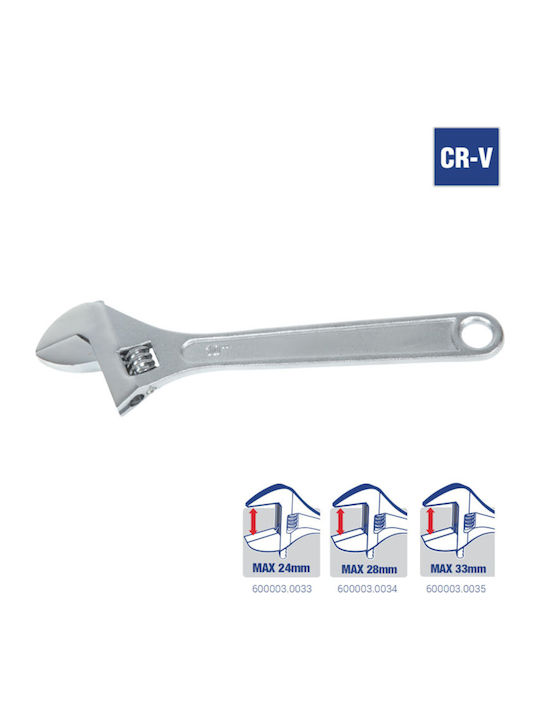 WorkPro Cheie franceză Lungime 200mm