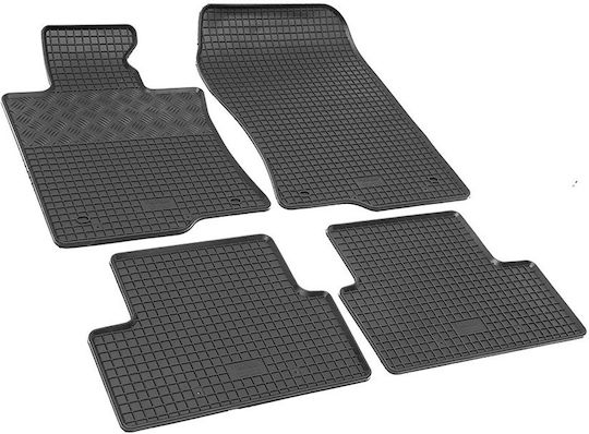 Rigum Set of Front and Rear Mats 4pcs for Honda Accord 2008 2012 Black