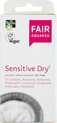 Fair Squared Kondome Sensitive Dry 10Stück