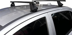 K39 Roof Bars Metallic 112cm. (with Roof Rack Legs) Black