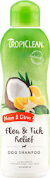 Tropiclean Flea&Tick Relief Dog Shampoo Dermato...