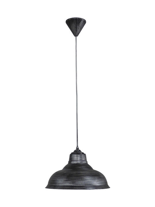 Heronia Public 1L Pendant Lamp E27 Silver
