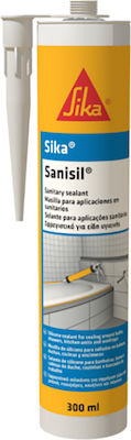 Sika Sanisil Σφραγιστική Σιλικόνη Διάφανη 300ml