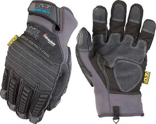 Mechanix Wear Winter Impact Pro Waterproof Перчатки за работа Work Gloves Сив Полиестер 1бр