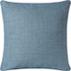 Silk Fashion Decorative Pillow Case A803 Sky Blue 45x45cm