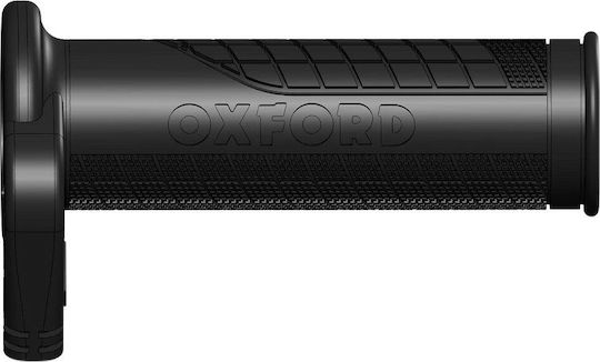 Oxford Heated Motorcycle Handlebars Hotgrips Premium Touring in Black color