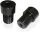 Barracuda Motorcycle Handlebar Counterweights Αντάπτορες για Yamaha in Black Colour