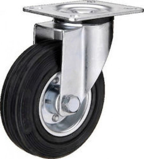 Ruotec 502.000.001.085 Wheel Rotating Industrial Black 85x24mm