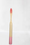 CHarites Bamboo Kids Toothbrush Pink