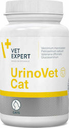 VetExpert UrinoVet Cat Vitamina pentru pisici Supliment nutritiv pentru sistemul urinar al pisicii, 45 capsule