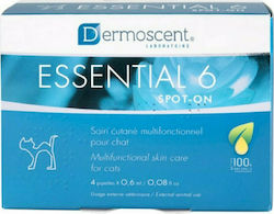 Dermoscent Essential 6 Spot On Cat Nutrition Supplement 4 pieces