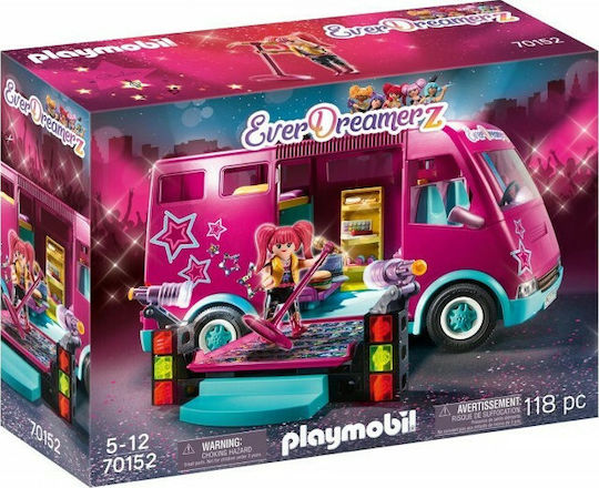 Playmobil EverDreamerz Tourbus Music World for 5-12 years old