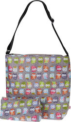 My Bag's Τσάντα-Αλλαξιέρα Ώμου/Χειρός Owl Grey 38εκ. My Bag's Τσάντα-Αλλαξιέρα Ώμου/Χειρός Owl Grey 38εκ.