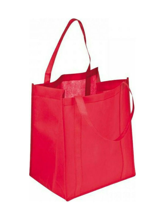 Next Fabric Shopping Bag Red