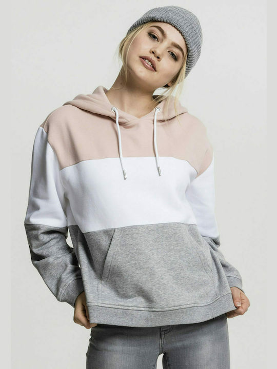 Urban Classics TB1843 Women's Hooded Sweatshirt Multicolour