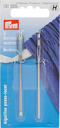 Prym 131320 Sewing Needles Περάσματος για Λάστιχο Ασημί 2τμχ