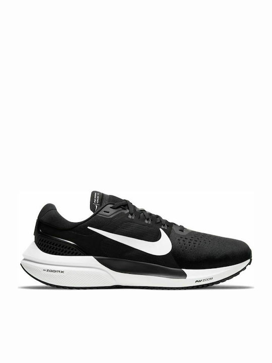 Nike Air Zoom Vomero 15 Extra Wide Ανδρικά Αθλητικά Παπούτσια Running Black / White / Anthracite / Volt