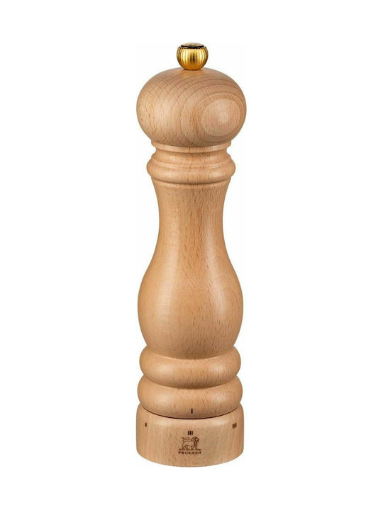 Peugeot Paris Manual Wooden Pepper Mill 22cm Beige