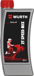 Wurth 2Τ Speed Mix Λάδι 1lt