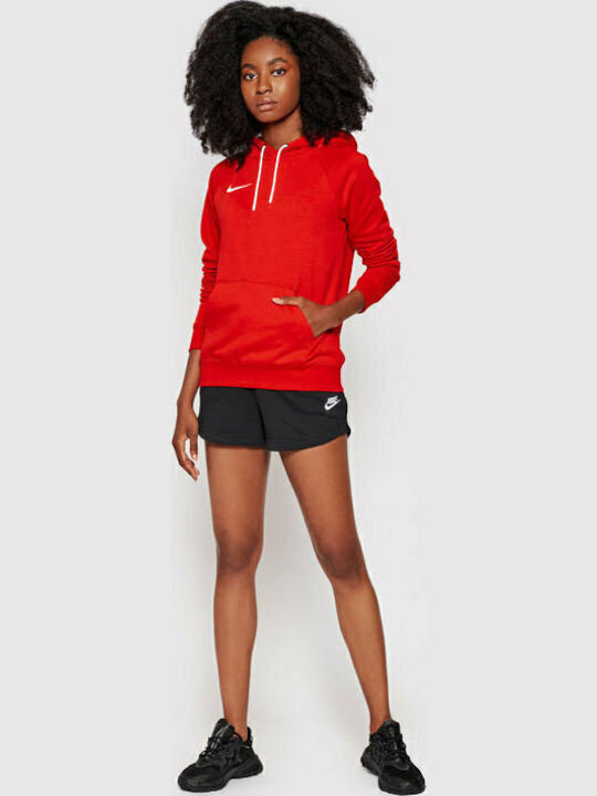 Nike Park 20 Damen Sweatshirt Kapuzen Rot