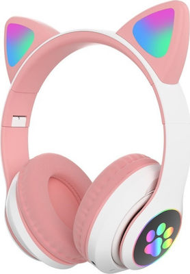 Cat STN28 Wireless/Wired Over Ear Headphones Pink 000008_p